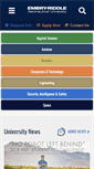 Mobile Screenshot of erau.edu