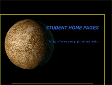 Tablet Screenshot of mercury.pr.erau.edu
